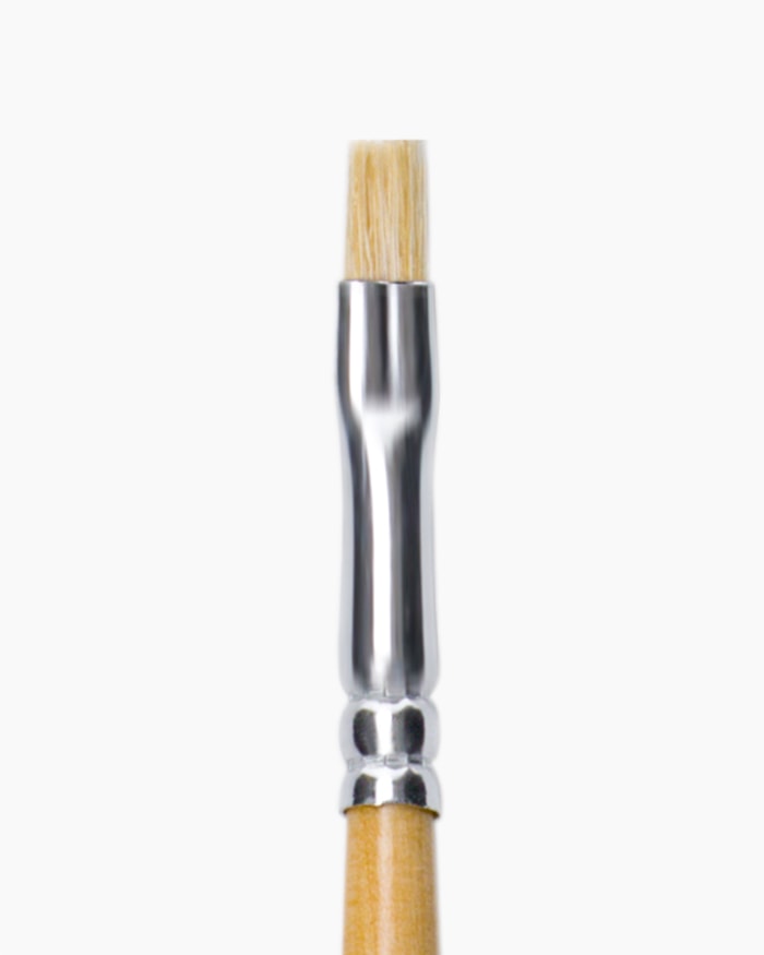 Camel White Bristle Brush